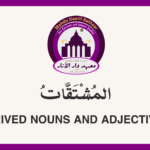 SAR 7 – Derived Nouns and Adjectives